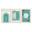 «Green Bauhaus», ensemble de 3 impressions-264521533-264521538-264521537