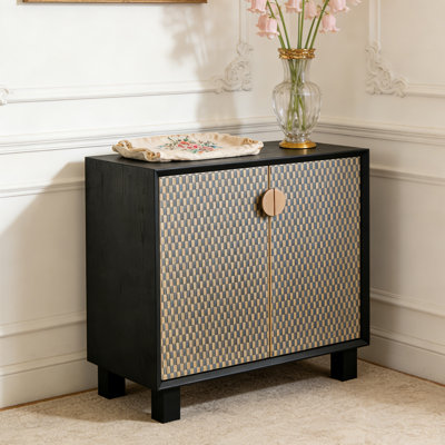 Modern Minimalist Style Accent Cabinet