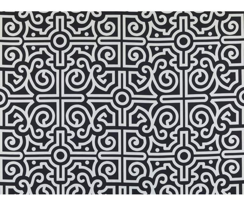 Tobi Fairley Prints and Wovens Fabric, Black/White