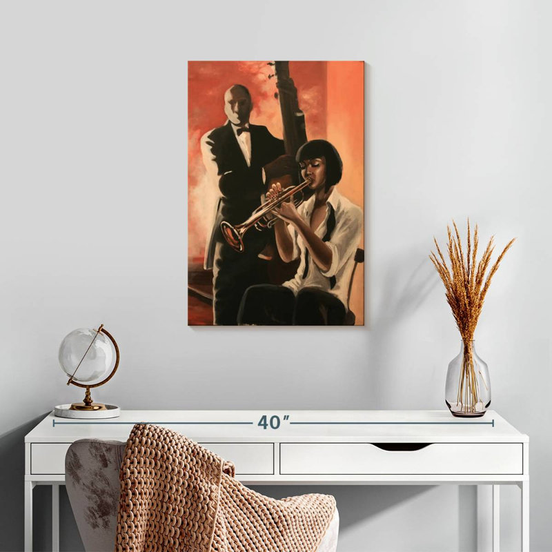 Abarca Jazz Music, H 24 po x l 16 po