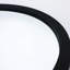 Kardinya Minimalist Black Round Bathroom Mirror-31437270