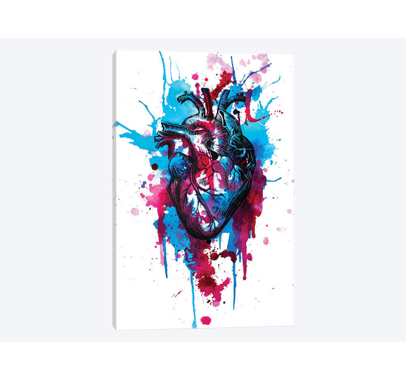 « tell », reproduction d’art sur toile iii, H 12 po x l 8 po x P 0,75 po, Toile tendue
