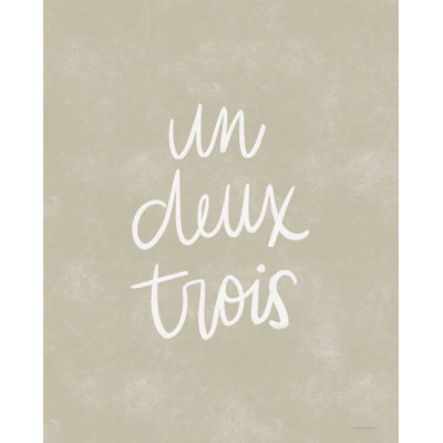 Harikleia Un Deux Trois - Imprimé