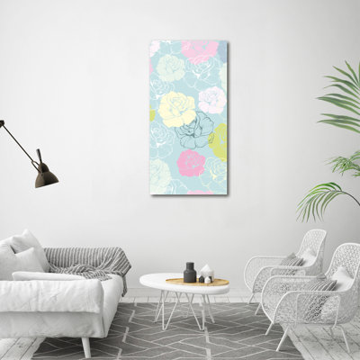 Roses - Wrapped Canvas Print