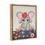 «Baby Elephant And Flowers» par Michelle Gilsey sur toile-1484408784-1484408799
