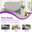 Fauteuil capitonné de 28,47 po Binstead-1897853185