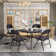 Vecelo 33.8'' 4 - Player Foldable Card Table with Chairs