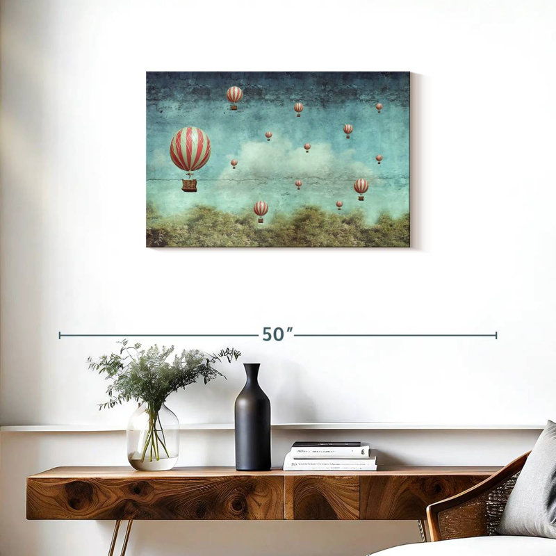 Montgolfières de style rétro Mehar, H 20 po x l 30 po