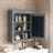 Wall Mounted Bathroom Storage Cabinet Medicine Cabinet With Mirror-1381389593
