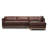 Genuine Leather Chaise Sectional
