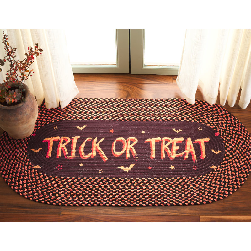 Tapis tressé à la main performance performance tissé à la main Halloween
