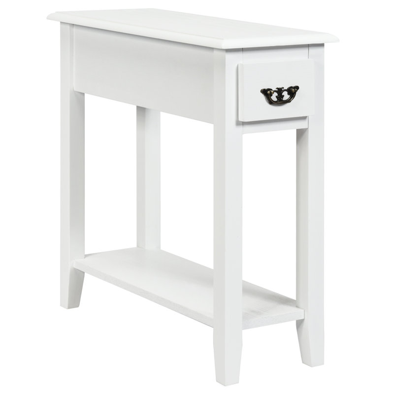 Avon End Table, White