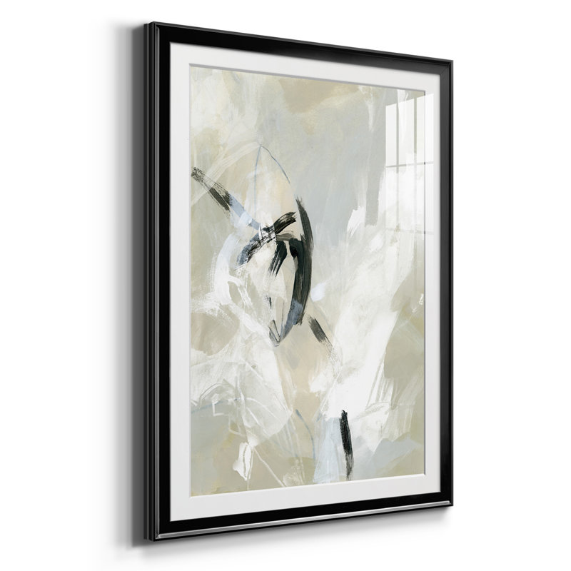 " Scribble Veil II ", Black, 42.5" H x 30.5" W x 1" D