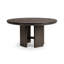 Selena Round Solid Wood Dining Table-1373534894