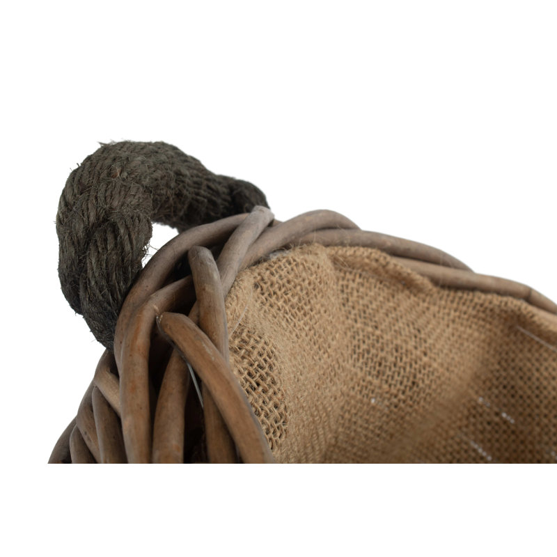 Servais Wicker Log Storage Basket