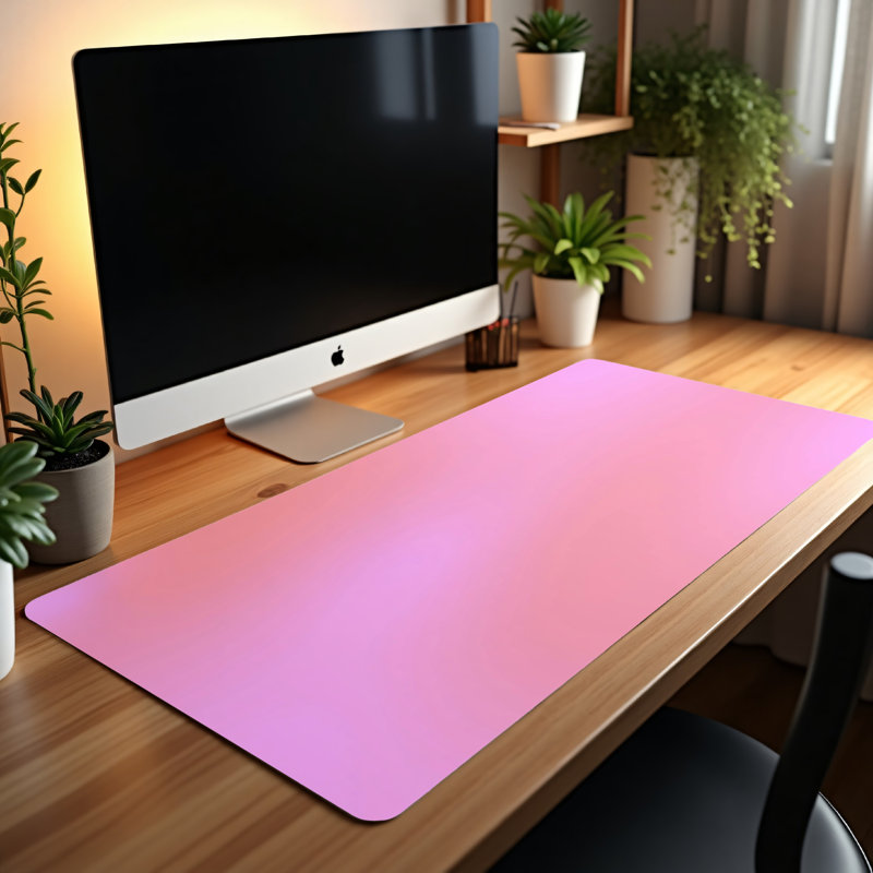 Polyester Desk Pad, 23.6x13.8