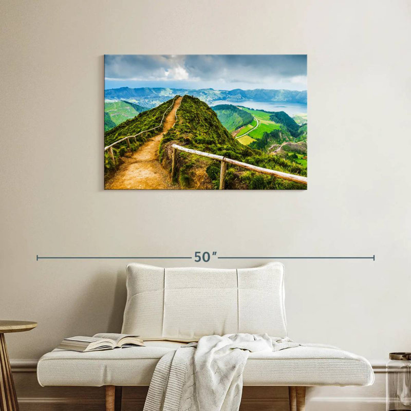 Alvord Azores Mountain Path, 24" H x 36" W