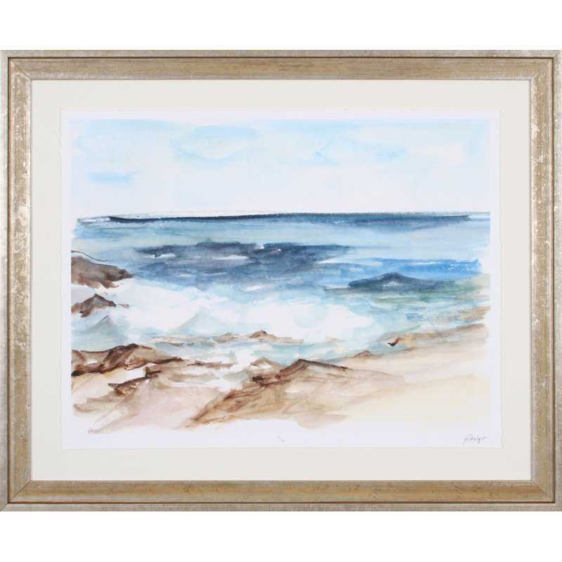 Coastal Watercolor III Print by Harper