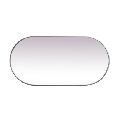 Elington Metal Oval Mirror