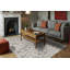 Tapis gris / bleu Garton-2037690640