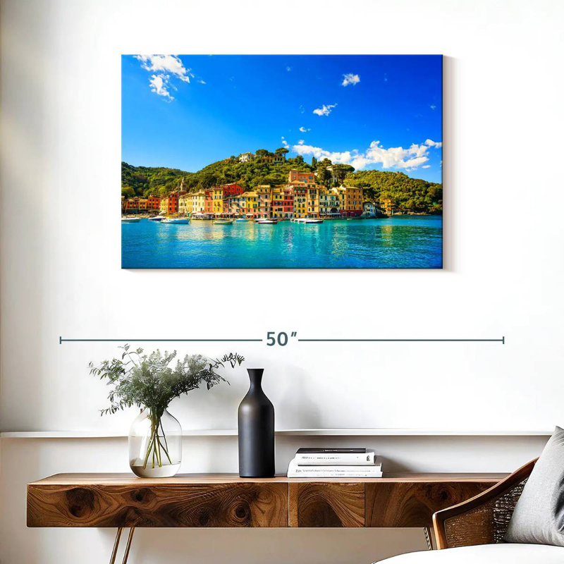 Portofino pittoresque, H 24 po x l 36 po