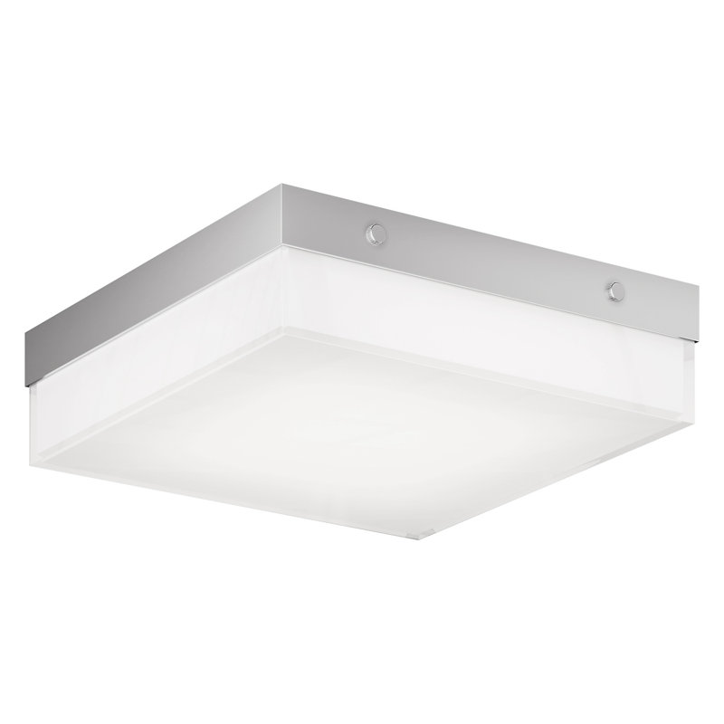 Blox Acrylic LED Flush Mount, 2.5" H x 8.9" W x 8.9" D