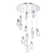 Martini 15 Light Crystal LED Multi-Light Pendant