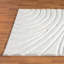 Tapis à motif géométrique crème Koo-1355611024