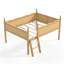 Lit mezzanine sécuritaire avec rangement Safe