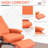 PU Swivel Manual Recliner Chair
