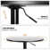 Table bistro et tabourets de bar pivotants de 23,5 po Belcherry