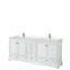 Ensemble de meuble-lavabo double 80 "Deborah-51712444-51712445-97791431