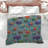 Rainbow Buffalo Pattern Comforter-129724440