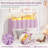 LED Twin XL Bed Frame with Storage Headboard & 2 Drawers, Wavy Bookcase, Wood Slats, No Box Spring-1027090774-1027090769