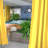 Stripe 54" x 96" Grommet Semi-Sheer Outdoor Curtain Panel-120505588-126702698