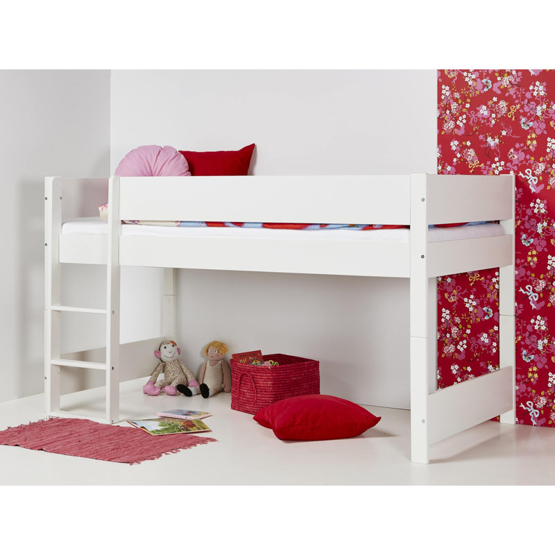 Hettie Loft Bed with Built-in Ladder Included