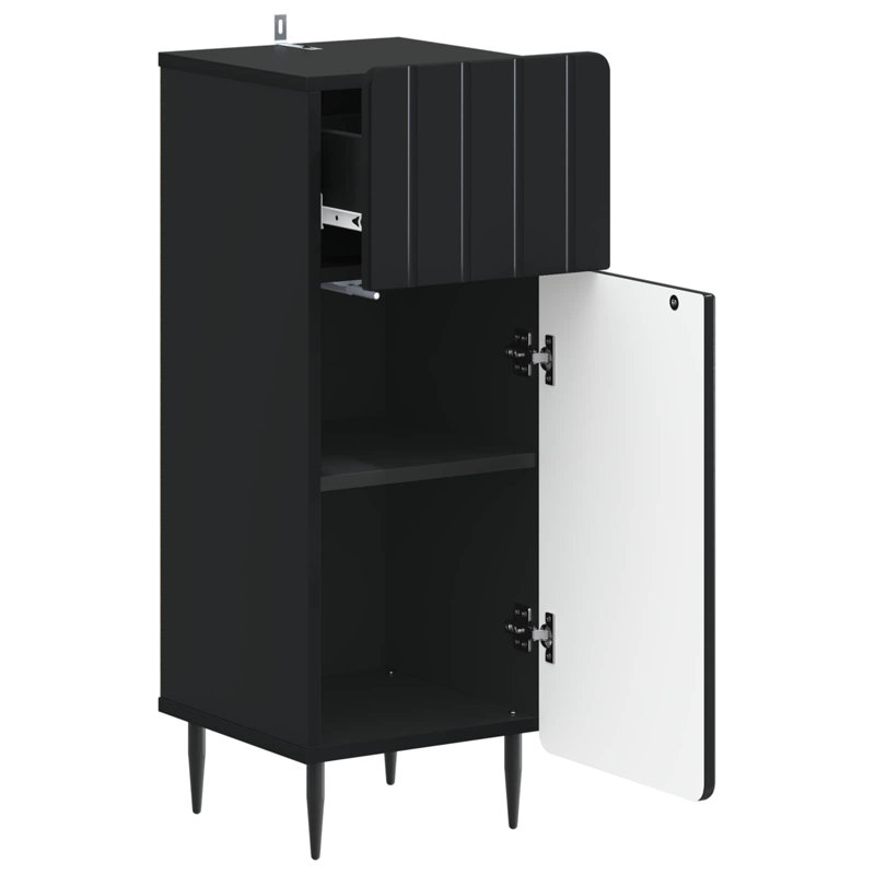 Bathroom Storage, Black