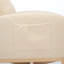 Chaise berçante avec pieds en bois massif-1675249533