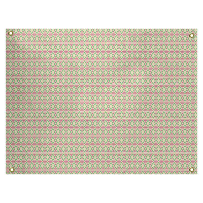 Tapisserie katelyn elizabeth à carreaux géométriques Avicia