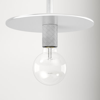 Sawvel Single Light Steel Dimmable Pendant