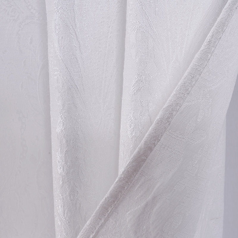Rideau obscurcissant en polyester Skilee, Blanc