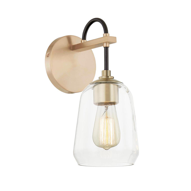 Azaylee Solid Brass Armed Sconce