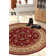 Tapis traditionnel rouge Belliere Sarouk