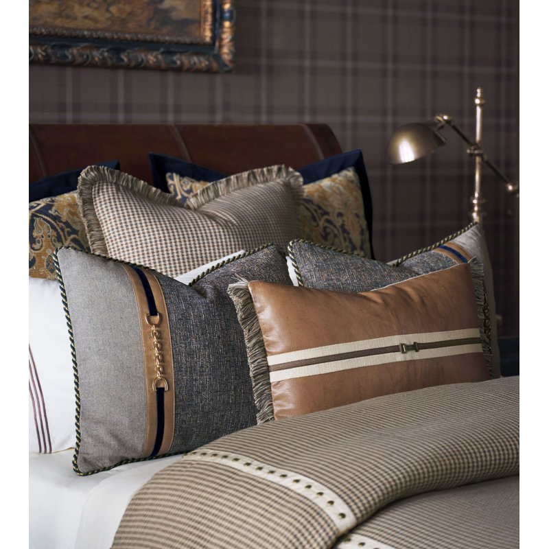 Edward Chain Applique Left Sham, King