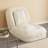 Upholstered Foldable Lazy Sofa Bed (Off White)-645626827