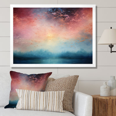 «Colorful Sky Celestial Mirage II», reproduction sur toile