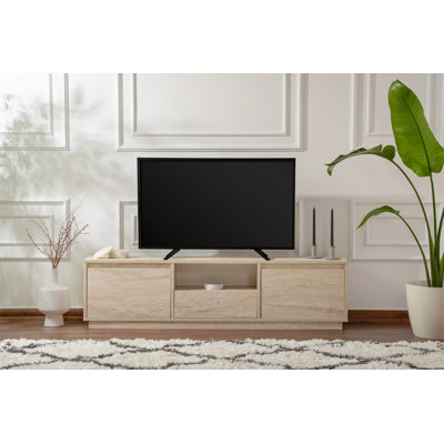Nordure Unfinished TV Stand for TVs up to 75"