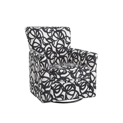 Starkweather Upholstered 360 Swivel Rocking Chair