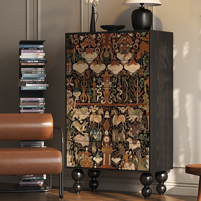 French locker multi-functional decorative cabinet