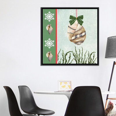 «Christmas Coastal IV», impression sur toile